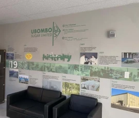 Ubombo Sugar, Reception Ubombo Sugar, Reception